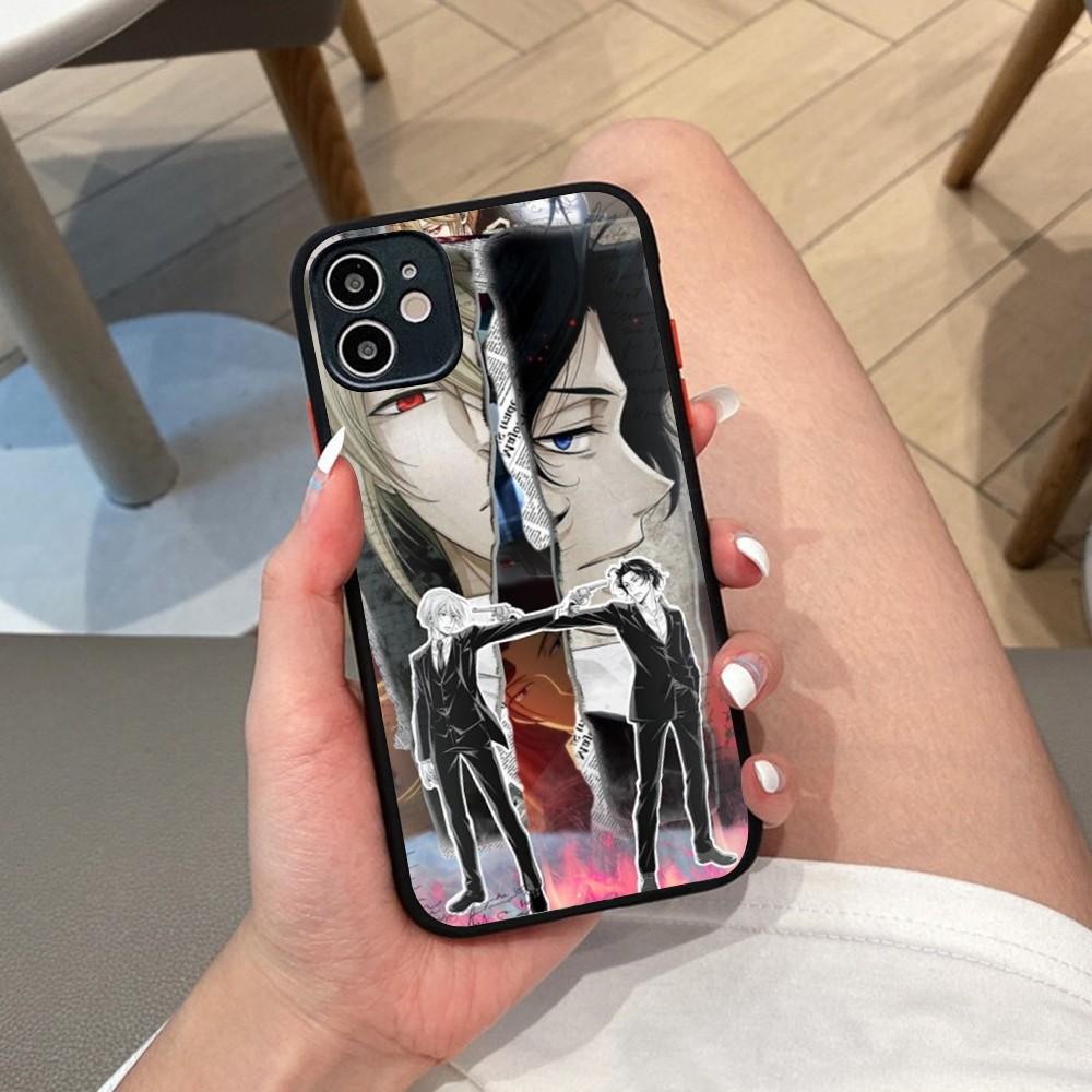 

Moriarty the Patriot Phone Case for iPhone 14 11 12 13 Mini Pro Max 8 7 Plus X XR XS MAX Translucent Matte Cover iphone 15