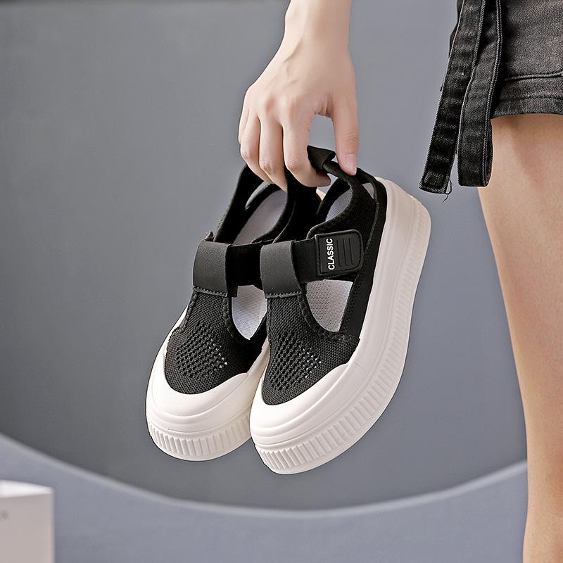 

Новые полые дышащие увеличивающие рост легкие фитнес кроссовки с поддержкой свода стопы для повседневной носки - Амортизирующие нескользящие удобные уличные туфли 40 чёрный