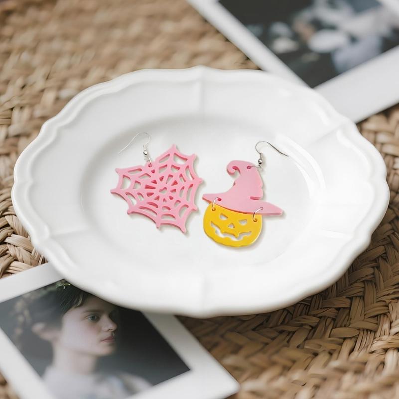 Halloween Crafting Moulds Silicone Pumpkin Specter Earring Jewelry Tool Unique Pendant Earrings Mold Silicone Texture