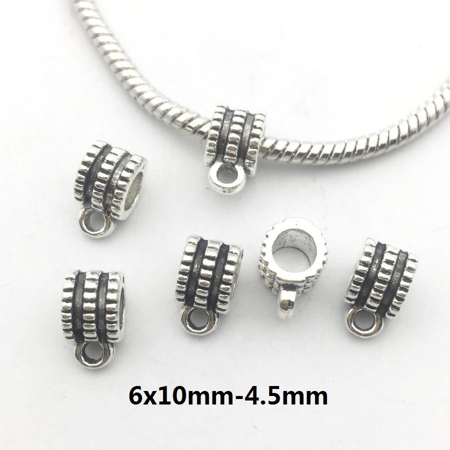 DIY Electroplated Jewelry Kit: Alloy Pendant Connector, Clasp, Jump Ring, Spacer Bead for Bracelets & Necklaces