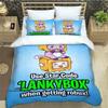 Lankybox Foxy Boxy cute printed Bedding Sets exquisite bed supplies set duvet cover bed comforter set bedding set luxury