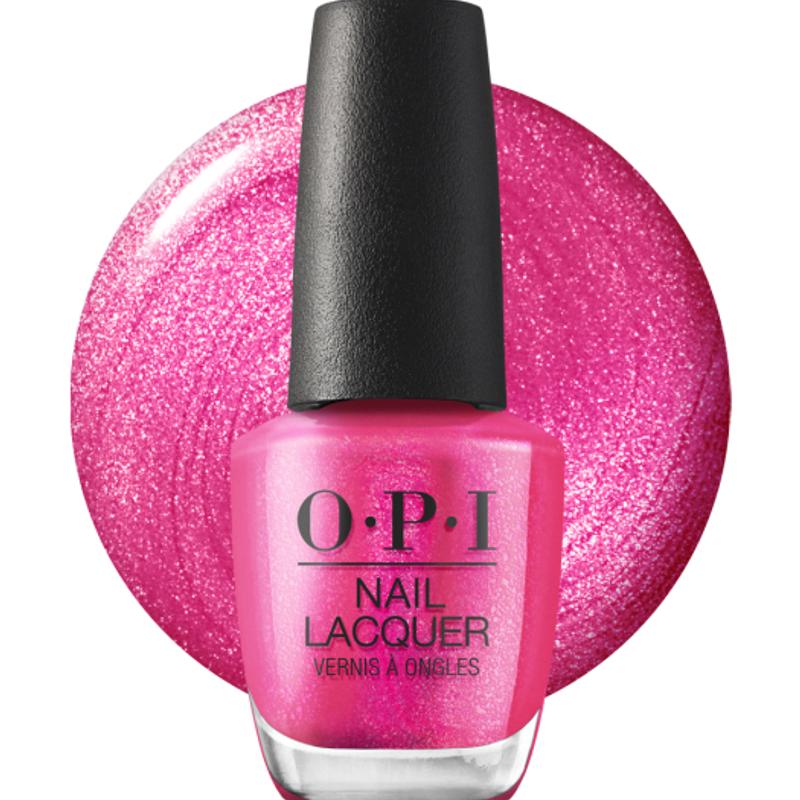 Лак для ногтей OPI HRP08 - Розовый, Блестящий и Веселый