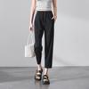 SOFSIL Women's Slimming Elastic Waist Cropped Trousers