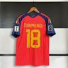 France Brazil Portugal Spain Argentina Home Number 19 Yamal Jersey Football Jersey Fan Version