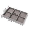 1Pc Jewelry Display Jewelry Storage Tray Jewelry Holder Portable Ring Earrings Necklace Organizer Box