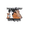 Cartoon Dog Series Enamel Pins Cute Anime Dachshund Sausage Dog Pet Animal Brooches Lapel Badge Jewelry Gifts For Kids Friends
