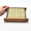 Small Charred Cedar Soba Dish with Mistakes X Noodle for Soba and Commercial Use In [19 20cm] [Wooden Soba/Udon Set] [Suitable Restaurants, Inns,