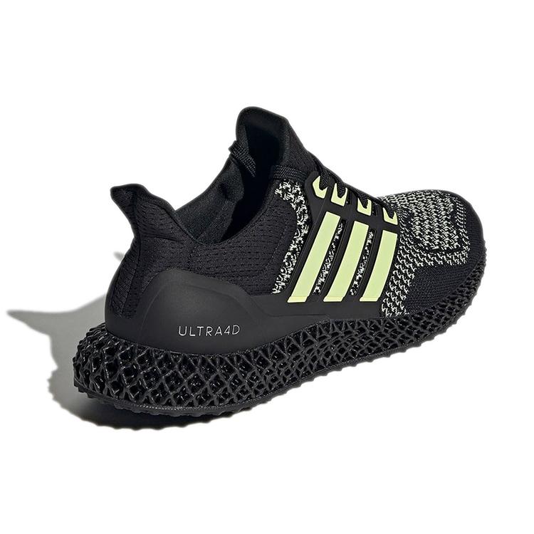 New Adidas Ultra 4D Black Almost Lime