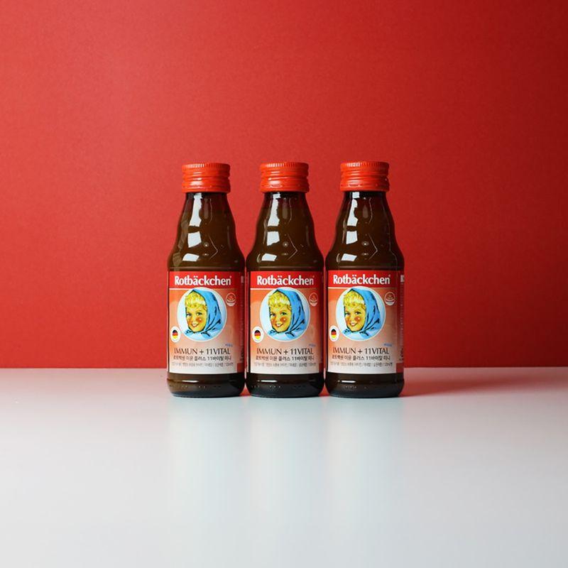 Rotbackchen Immun Plus 11 Vital Mini 125ml x 24ct