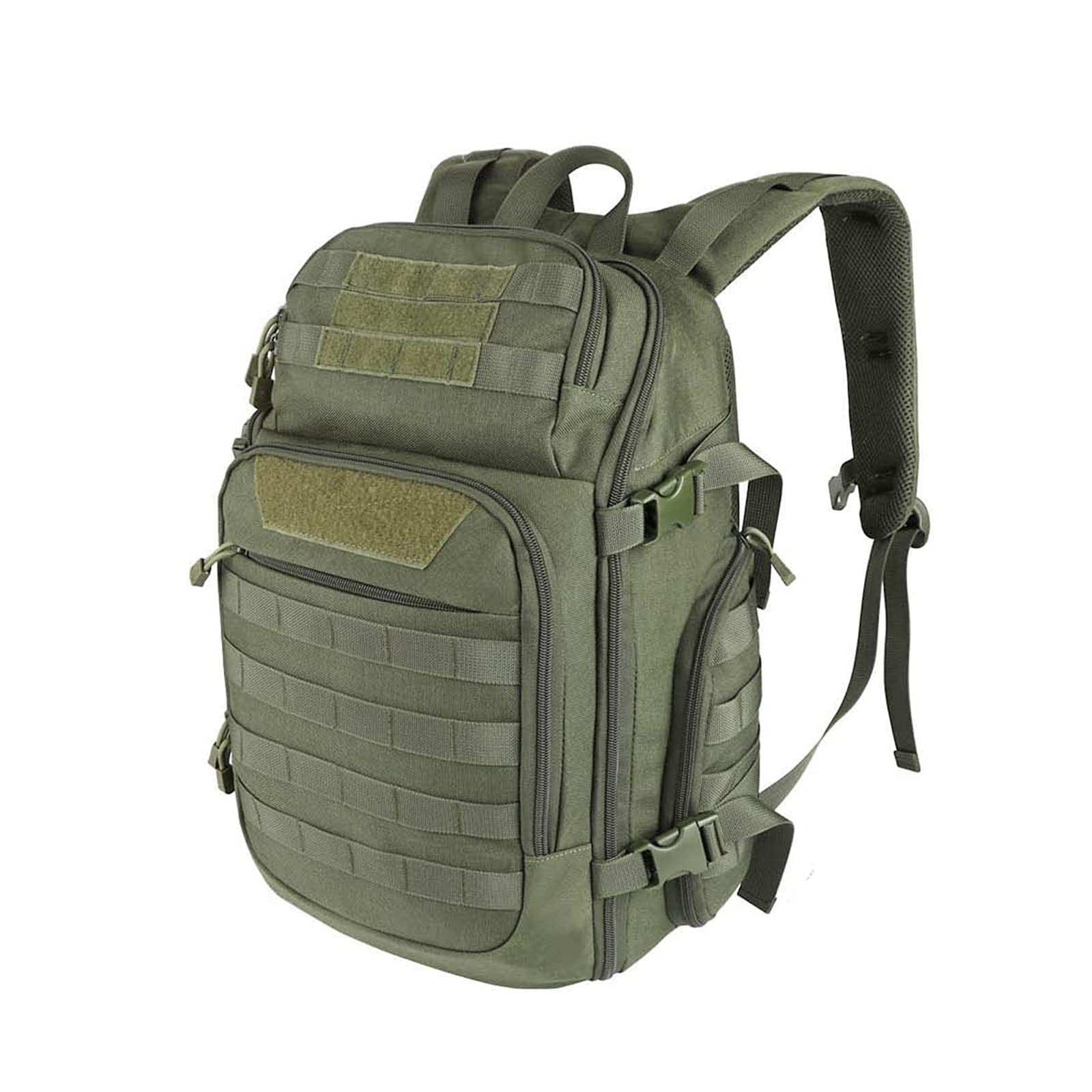 

Тактичний MOLLE USB Зарядний Альпіністський Виживання На відкритому повітрі Рюкзак [FOCUHUNTER] Рюкзак, 40 л, Рюкзак, Водонепроникний, Ударостійкий, Сумісний, Порт, зелений