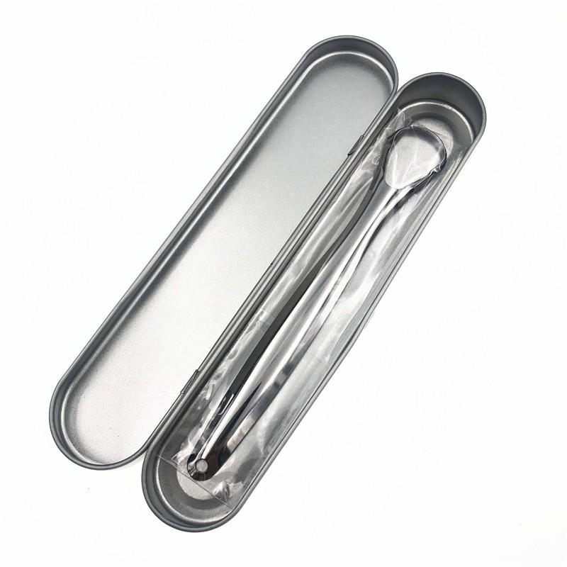 Stainless Steel Tongue Cleaner and Scraper Tool