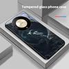 Lunar Astronauts For Honor Magic 6 50 70 90 Lite X7b 200 Pro Nova 10 Nova 5T X6 P30 Pura 70 Ultra Tempered Glass Phone Case