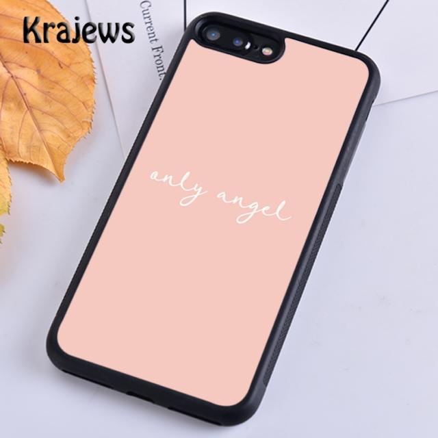 Krajews Pink Peach Soft Phone Case Cover For IPhone 18 17 Air 16 15 14 Plus 11 12 13 Pro Max Coque Shell Fundas