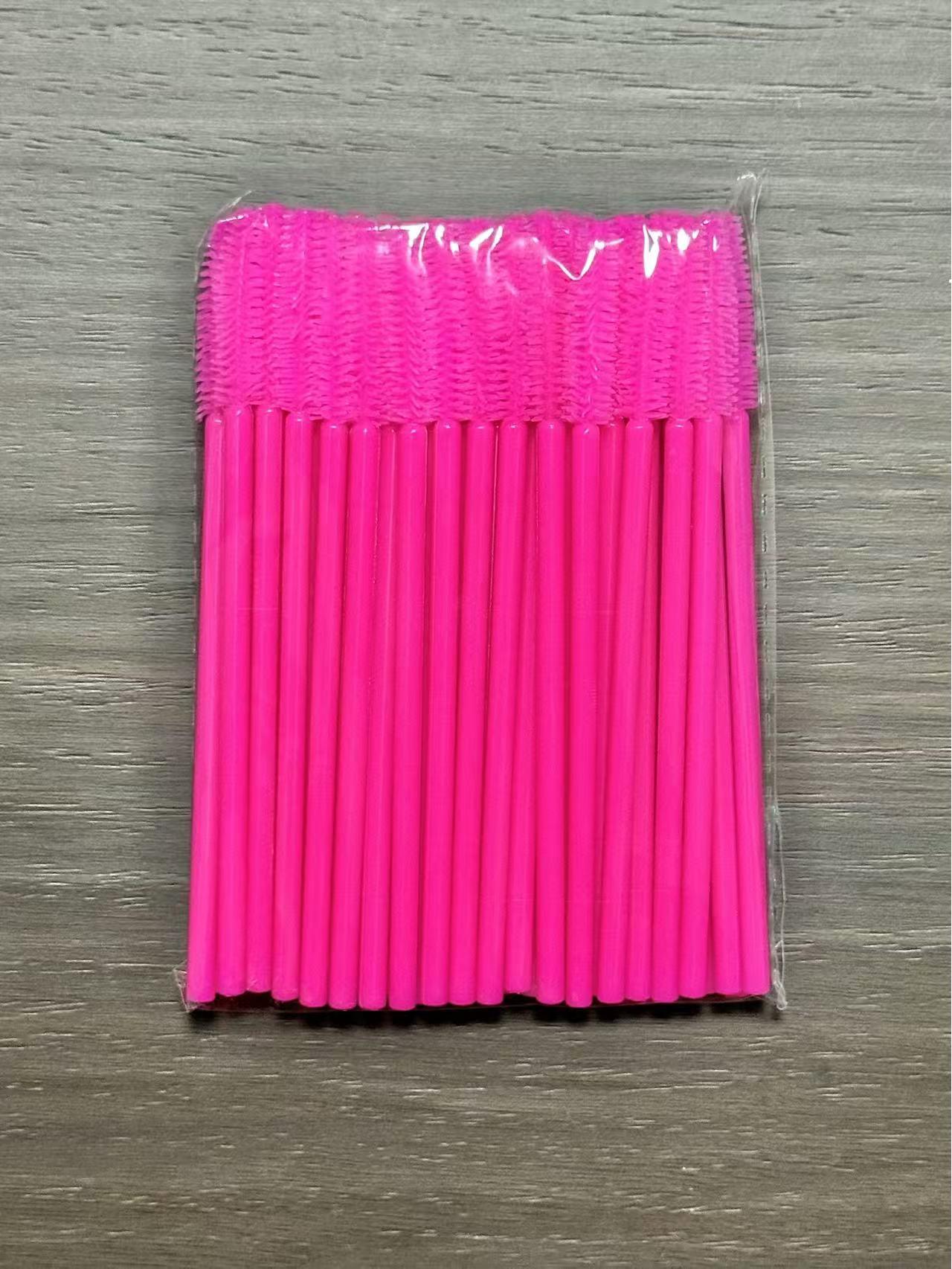 

Silicone Eyelash and Eyebrow Brush Tool with Soft Bristles and Curler