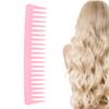 Wide Teeth Comb Rounded Large Hair No Handle Detangling Comb for Curly Hair Wet Dry Hair