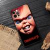 Horror Scary Chucky Doll Funda For Iphone 14 Case For iPhone 15 11 12 13 Mini 14 Pro Max XS X 7 8 15 Plus SE2020 Case Soft Cover
