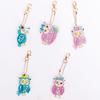 Special-Shaped Brick Diamond Painting Keychain Diy Christmas Series Cartoon Decorative Small Pendant