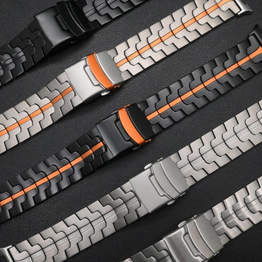 Titaniumsbånd for Samsung Galaxy Watch 8 Classic 46mm 44mm 40mm Correa Armbåndstilbehør for Samsung Watch7 47mm Ultra Loop Armbånd