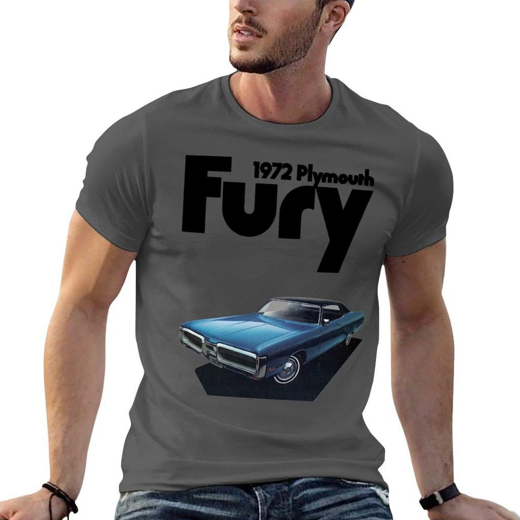 Plymouth Gran Fury Tshirt Casual Lightweight Short Sleeve Top