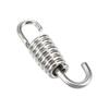 Motoforti 2Pcs 4Pcs 6Pcs 43mm 58mm Muffler Exhaust Pipe Spring for Motorcycle Universal Stainless Steel Silver Tone