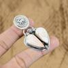 Anniversary Gift For Her Natural Scolecite Gemstone Pendant 925 Sterling Silver