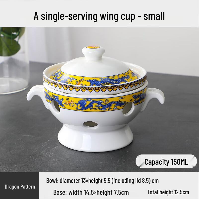 Ceramic Insulated Stew Pot with Candle Heating Base
