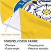 Leeds United Football Club Wall Tapestry Aesthetic Wall Hanging Printed Fabric Blanket Decorative Tapestries for Bedroom Living Room Home Decor