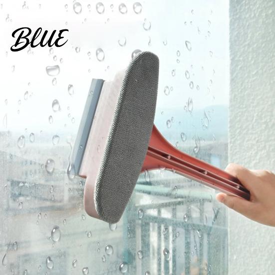 Glass And Screen Cleaner Window Cleaning Brush 2 In 1 Removable Lightweight Reusable with Extendable Handle Home Tool Tight Corner