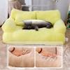 Winter warmer großer Haustiersofa: Abnehmbares & waschbares Nest für Katzen & Hunde