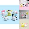 Adorable Sanrio Characters Cute Cartoon Kuromi My Melody Cinnamoroll Figure Toys Set