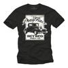 Hot Rod TShirt Mens Rockabilly Model A Custom Tuning Car Black Mens Unisex T-Shirt