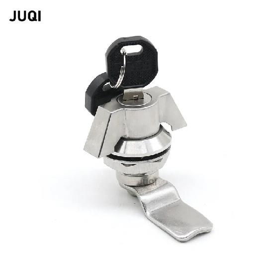 High quality cabinet lock 304 stainless steel T-handle lock, tongue lock, industrial electrical instrument box lock with 2 keys