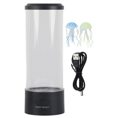 Jellyfish Lamp USB Color Changing Lifelike LED Aquarium Night Mood Light for Children Room Office