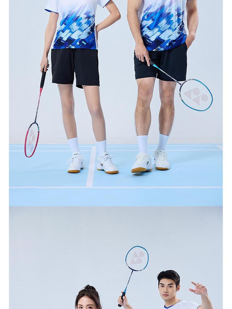 Quick-Dry Breathable Badminton & Volleyball Unisex Training Uniform Set with Printed Numbers