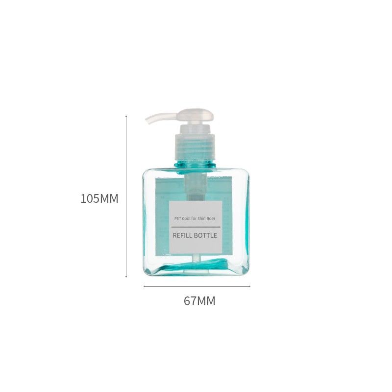 PETG 250ml Shampoo Lotion Pump