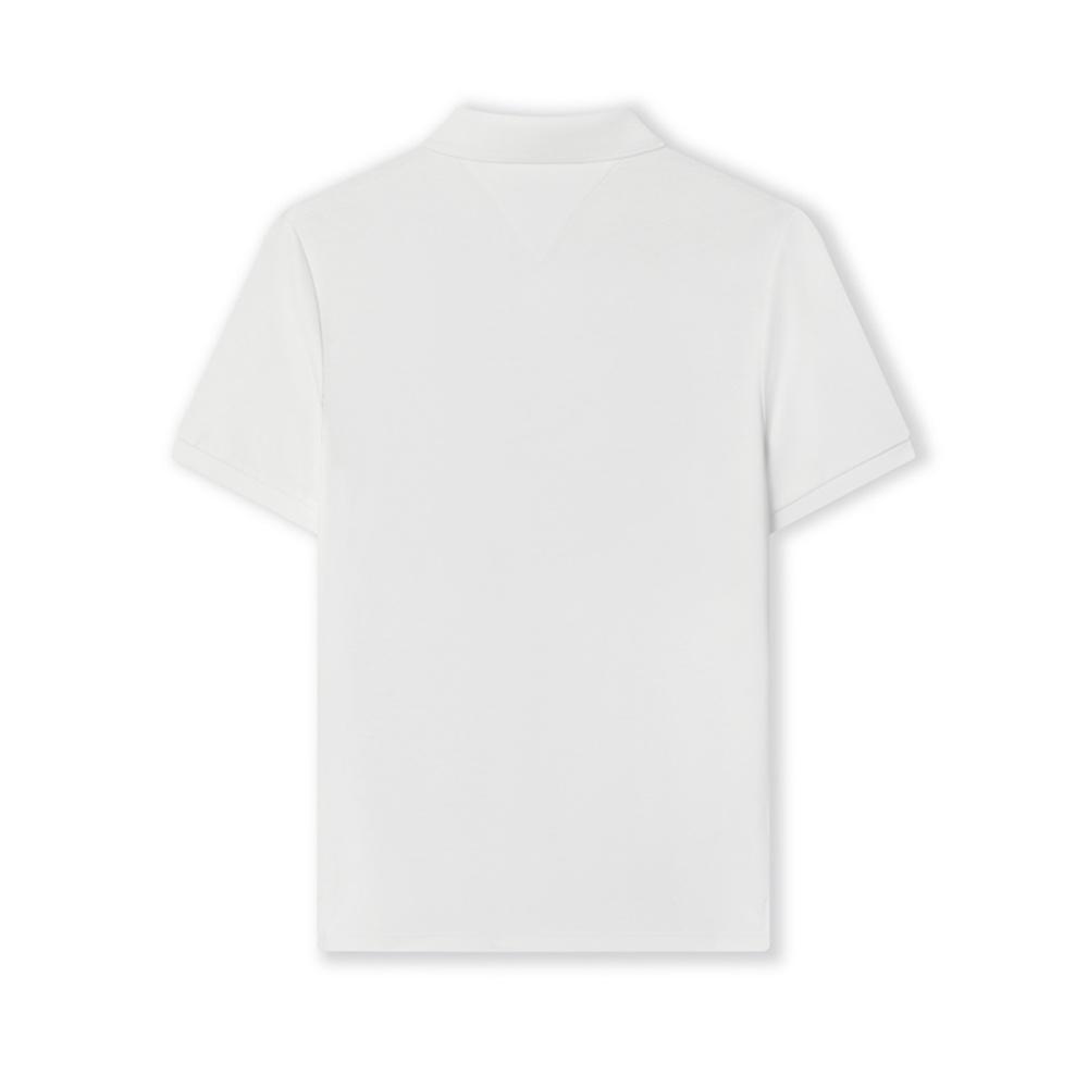 Fila White Series Classic Simple Versatile Short Sleeve Polo Shirt Men Polo Shirts F61M523102F-WT