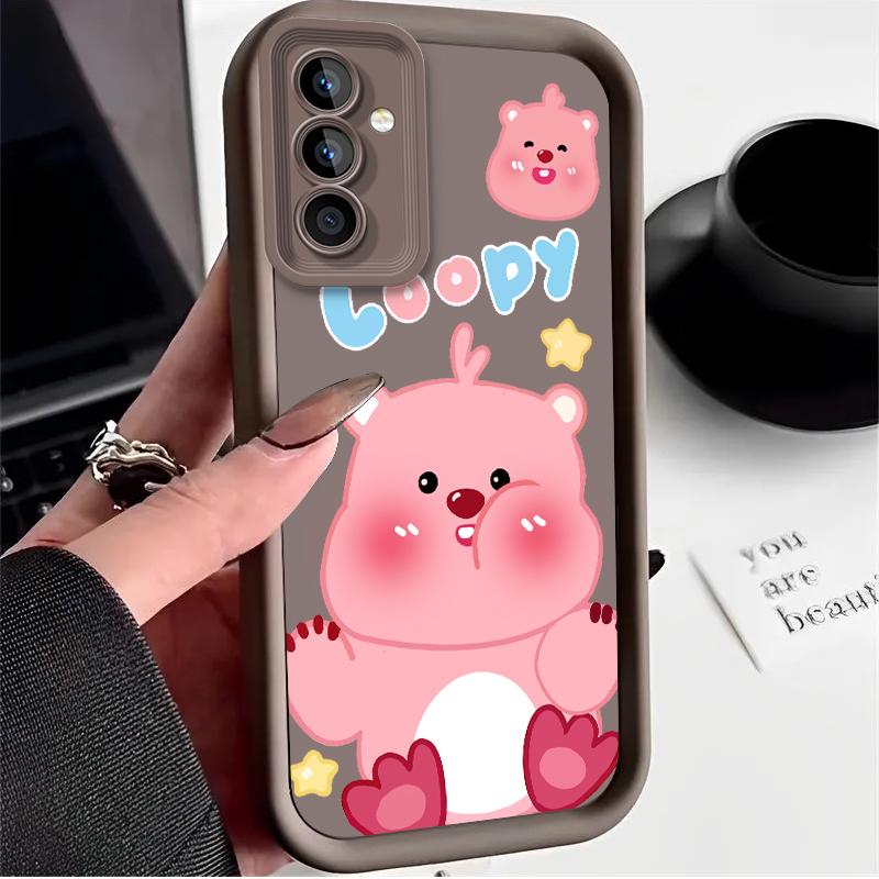 

Loopy Case for Samsung Galaxy S25 Ultra Plus S24 S23 S22 S21 S20 FE A73 A72 A71 A56 A55 A54 5G A52 A52S A51 4G Shockproof Cover Galaxy A51 4G