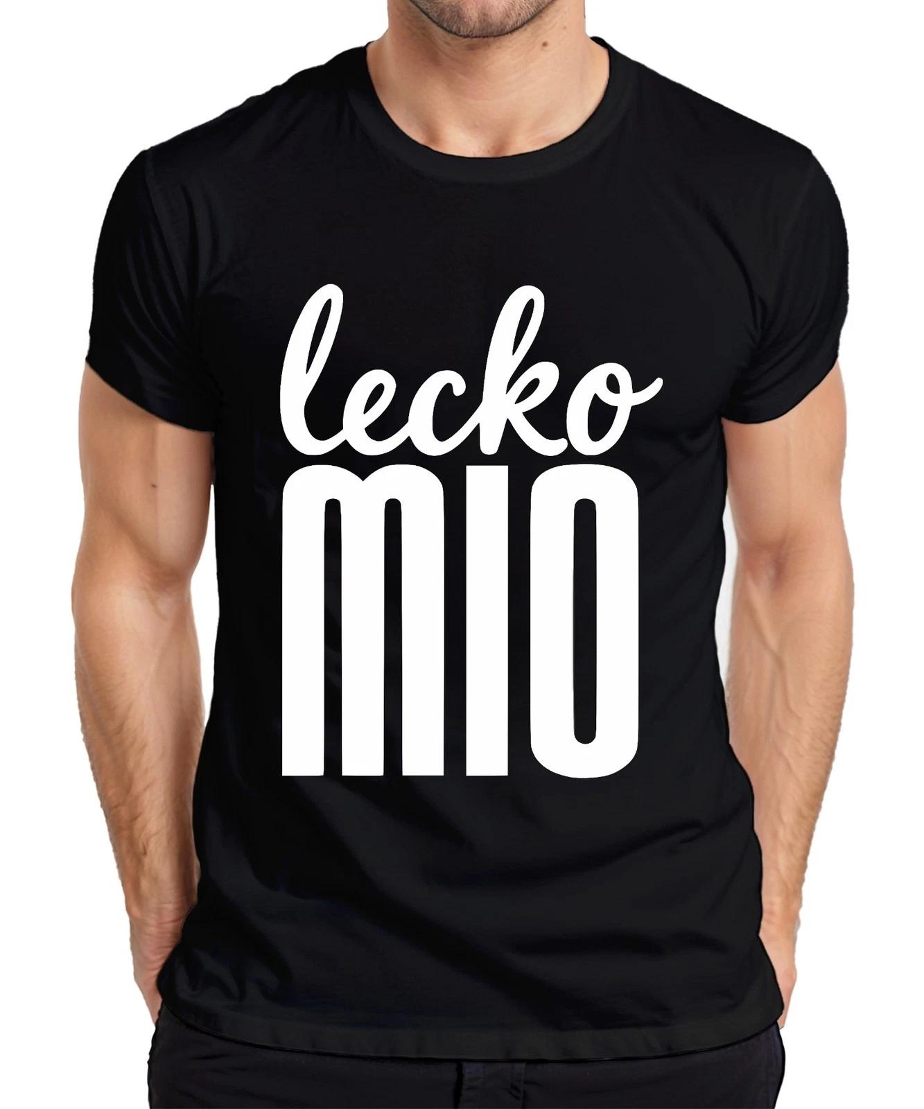 lecko mio lustiger Spruch bayerisch Dialekt Geschenk Retro Humor Herren T-Shirt XL