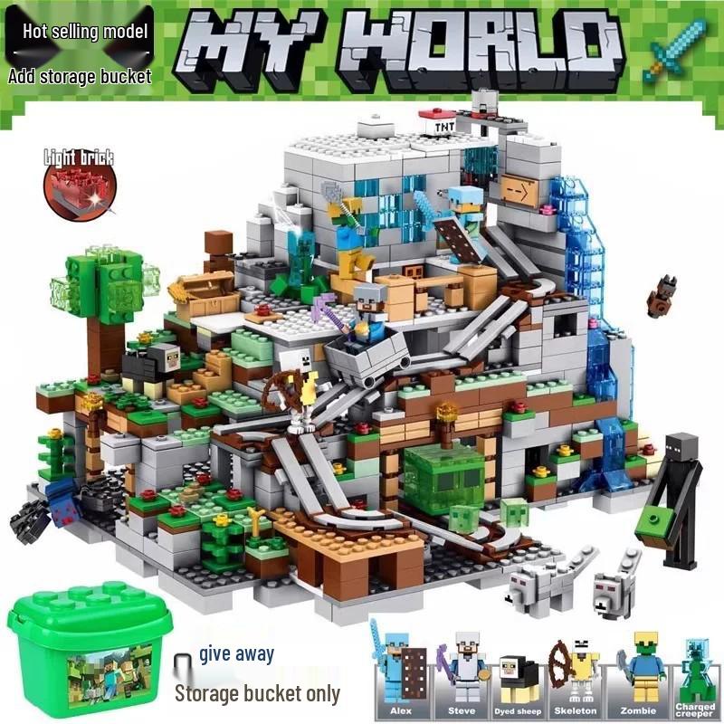 Minecraft Steve's Treehouse Adventure Set - Building Blocks Toy for Kids