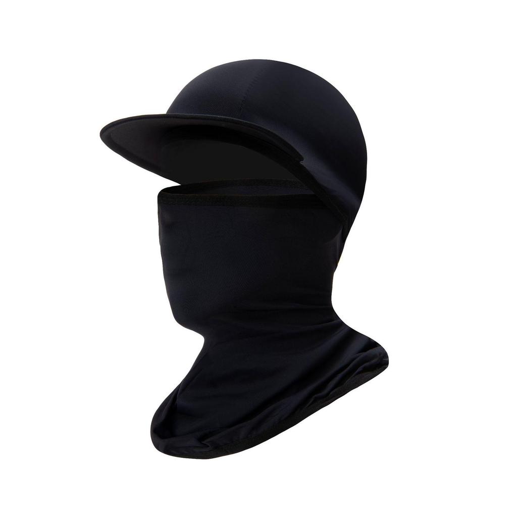 Ice Silk Cooling Visor: Sun Protection and Breathable Face Mask for Outdoor Cycling and Running