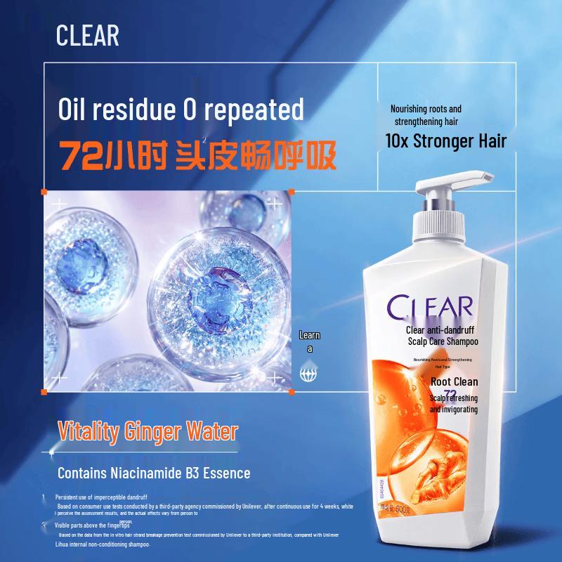 Clear Anti-Dandruff & Root Strengthening Shampoo