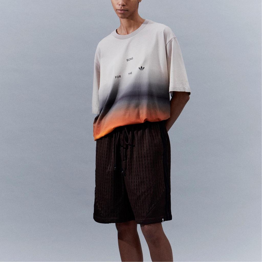 Adidas X Song For The Mute Short Dark Brown Unisex Bottoms IK8600