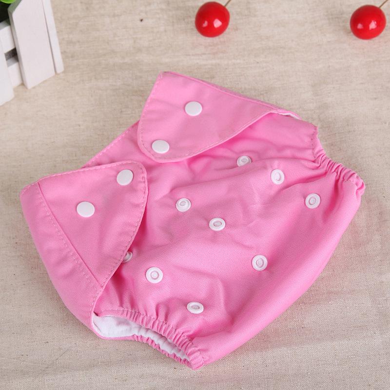 1PC Adjustable Reusable Lot Baby Kids Boys Girls Washable Cloth Diaper Nappies Baby Solid Diaper Cover