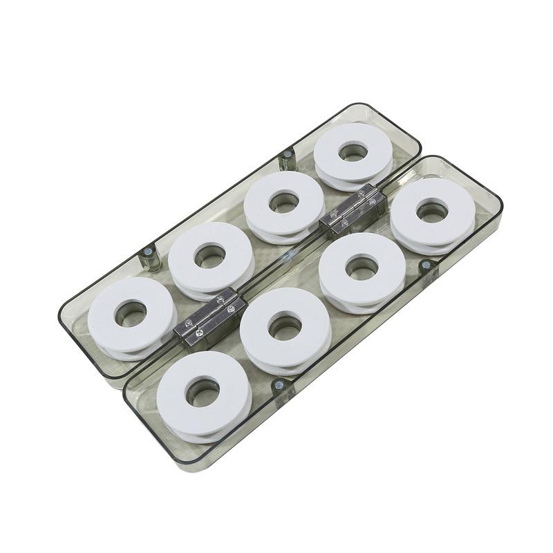 Placă de înfășurare din plastic, 8/16 buc. Linie de pescuit, arbore de sârmă, bobine de bobine, cutie cadou cadou