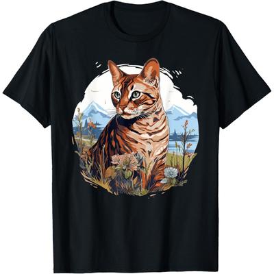 Bengalen Katten Bengalen Kat T-shirt