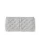 THE COLDEST MOMENT Tcm Cross Knit Head Band (Grey)