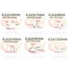 10PCS  Wire 0.2mm Length 5-50mm Stainless Steel  Mini Spring  DIY Mechanical Samll  Tension Spring