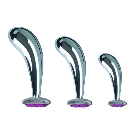 Mini Metal Anal Plug Butt Dilator G Sport Massager Couple Masturbation Sex Toy