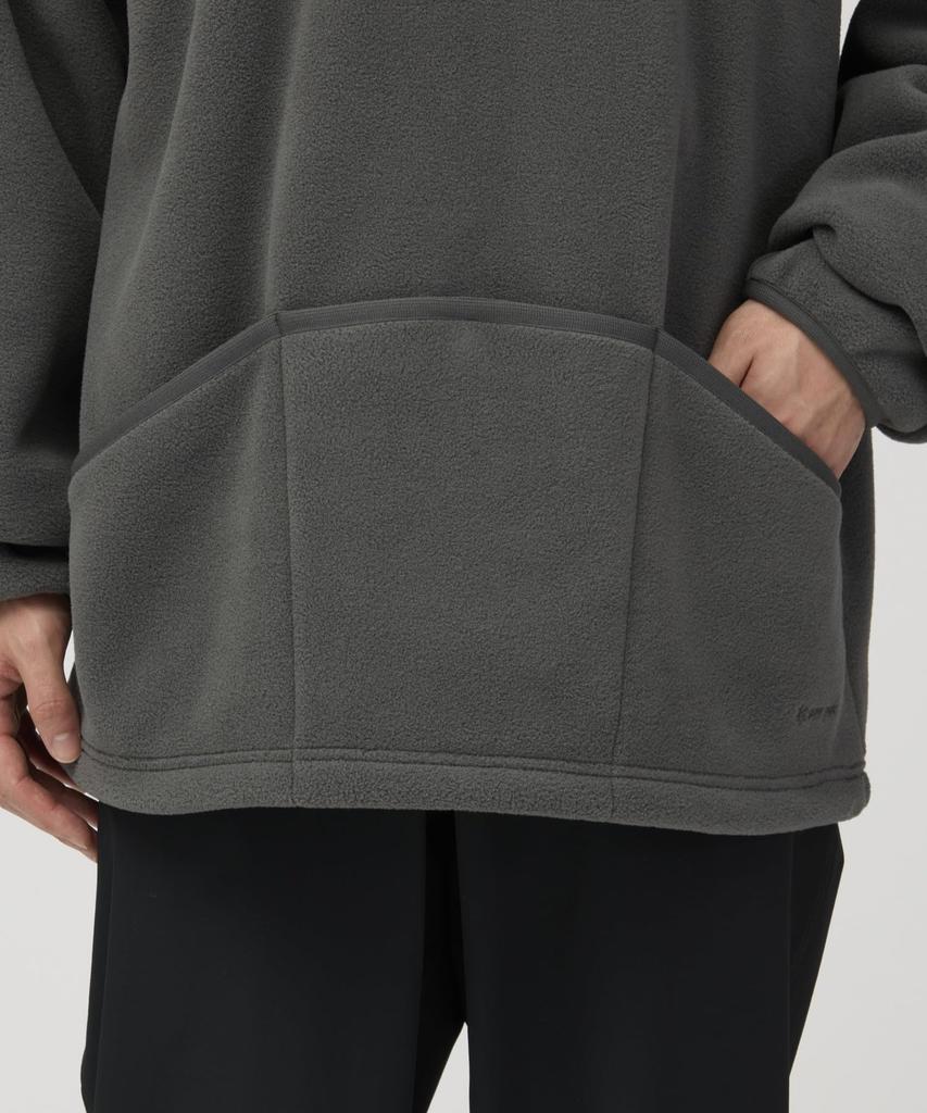 Snow Peak Fleece Pullover Warm Dark XL Water-Repellent - Water-repellent, Lightweight, - Brown