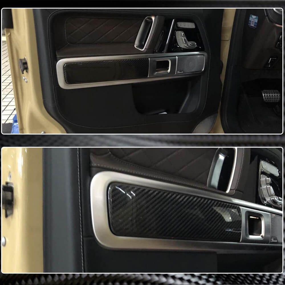 Interior Door Trims (Dry Carbon) for Mercedes G Class W463 2018-2024